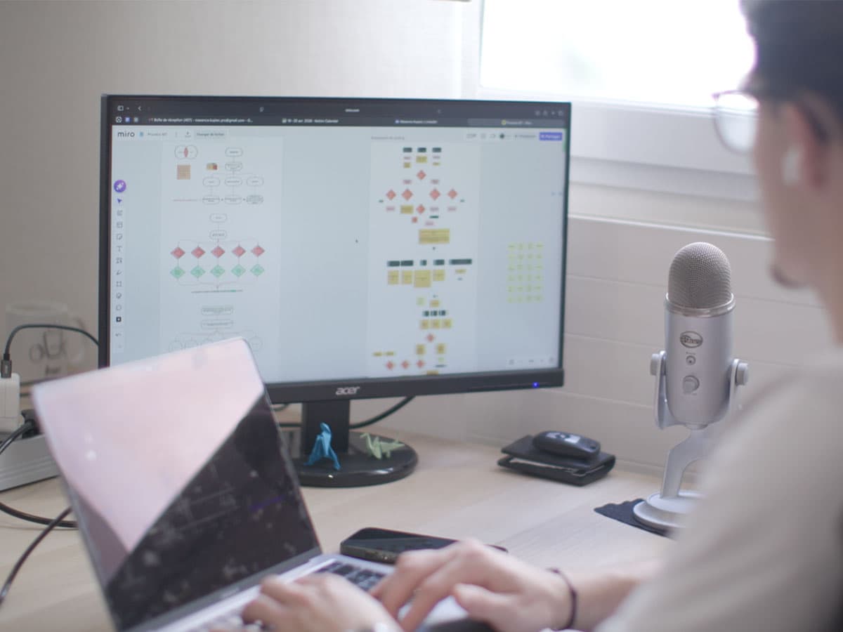 Étape 2, Architecture & modèle de données, méthode design UX/UI Mirai Tech