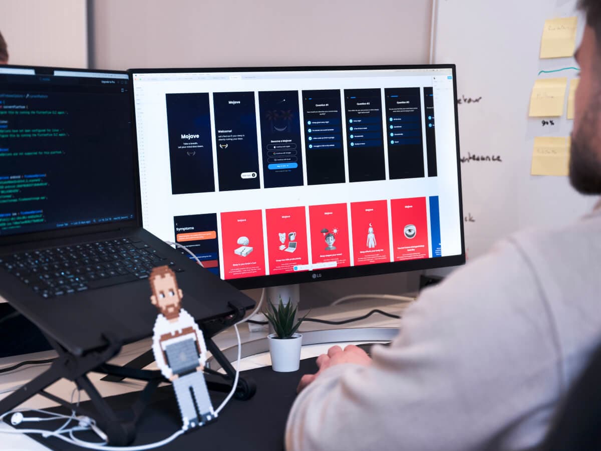Étape 3, Design des écrans & workflows, méthode design UX/UI Mirai Tech