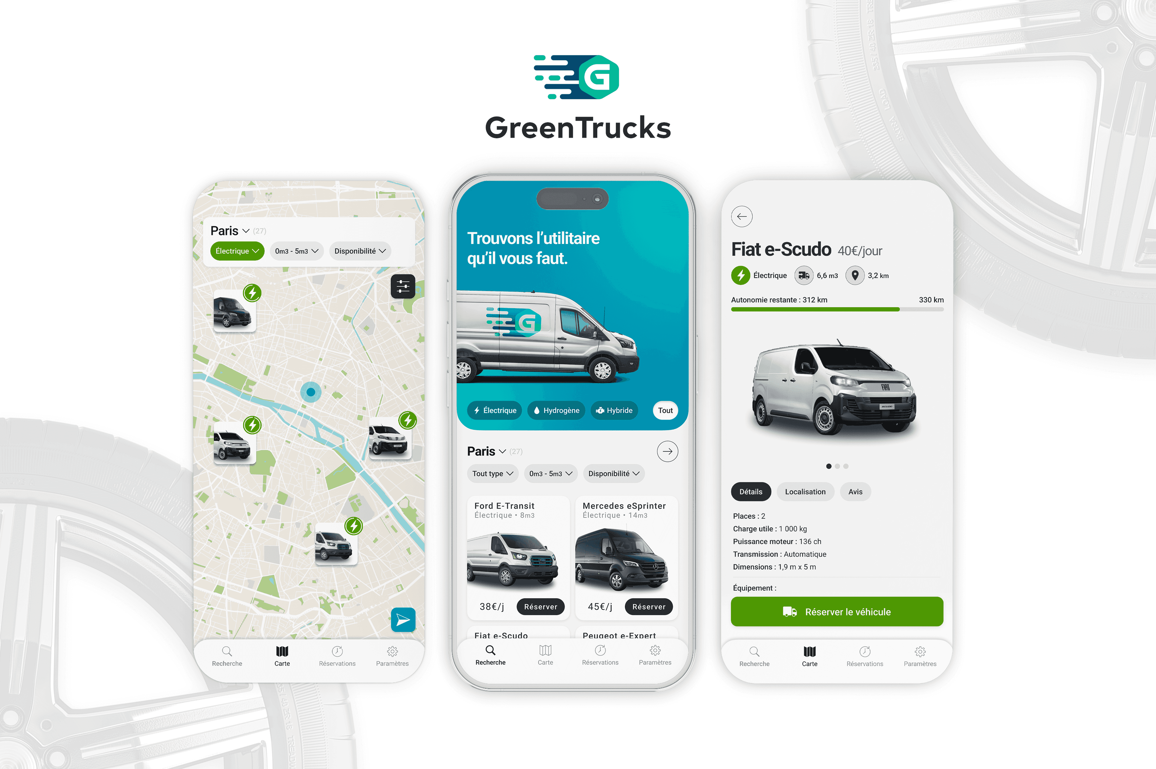 GreenTrucks, projet réalisé par Mirai Tech