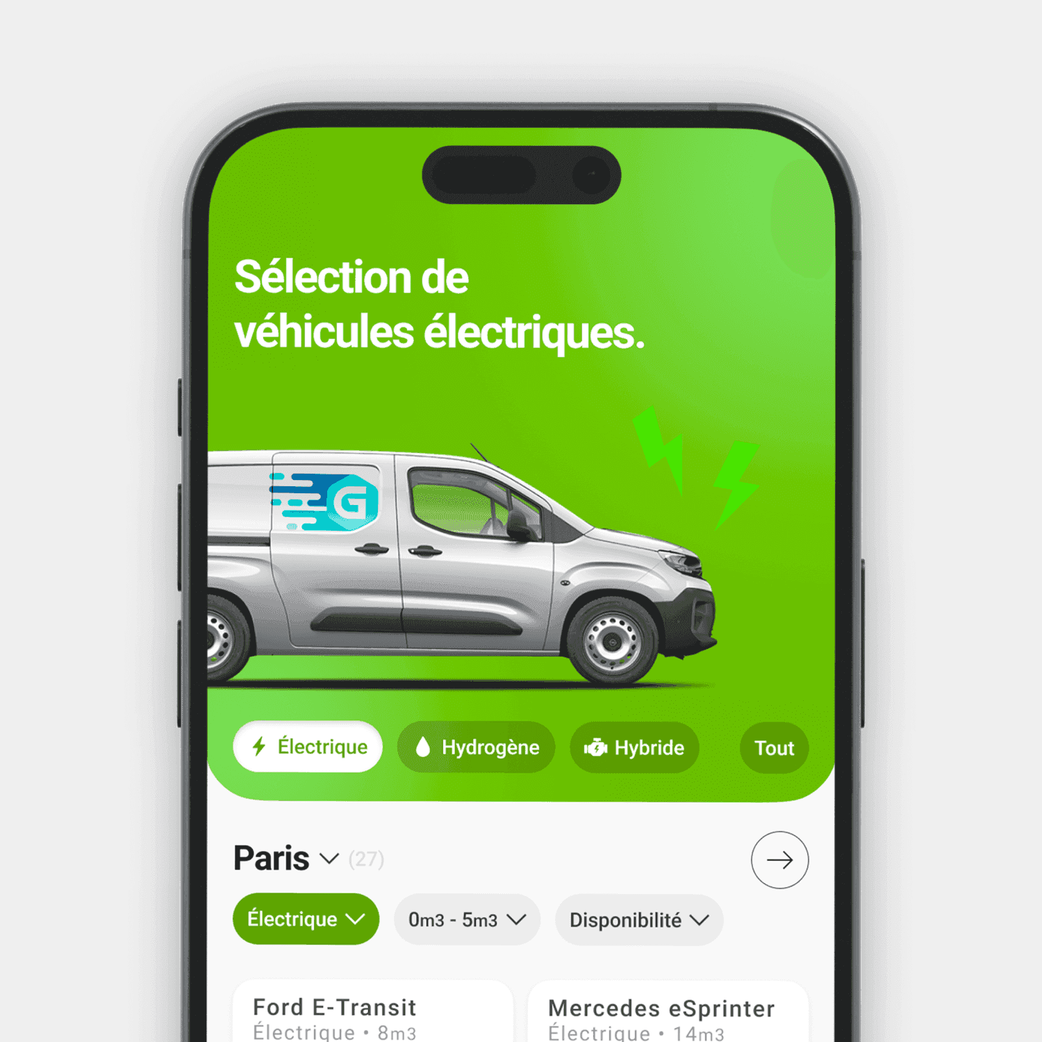 GreenTrucks, projet réalisé par Mirai Tech
