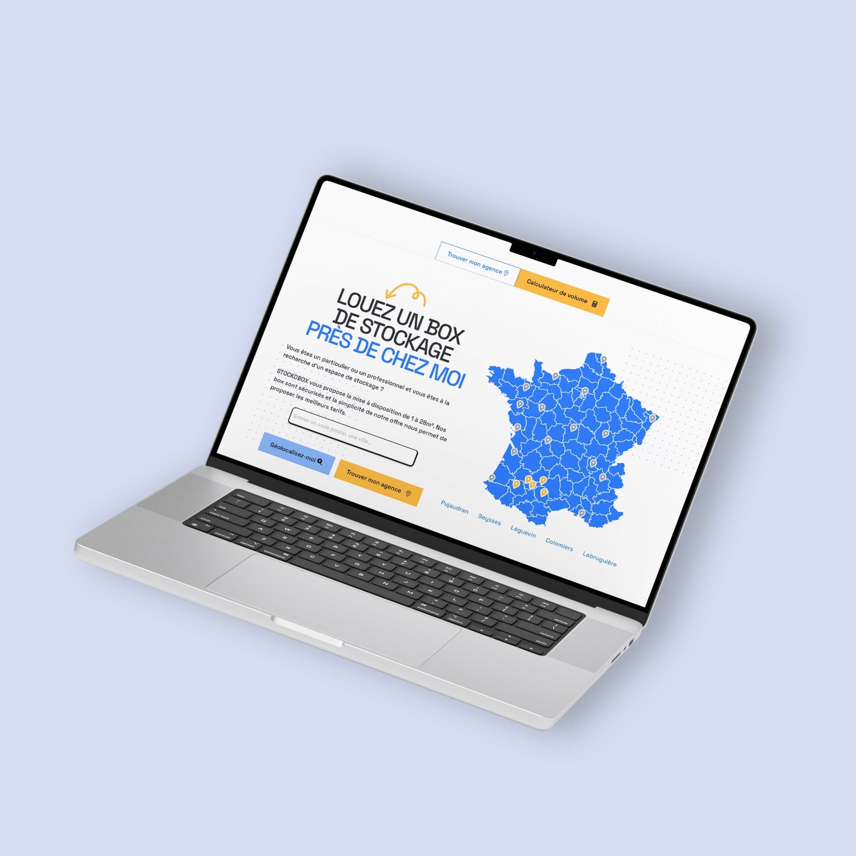Stockobox, projet réalisé par Mirai Tech