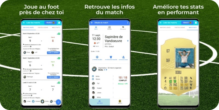 présentation de l'application big ball en flutter